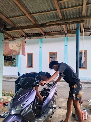 bengkel motor mjm garage