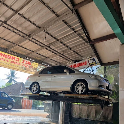 PLTS Offgrid Batteryless Untuk Usaha Cuci Motor