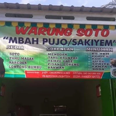 Gerobak Soto dan Gorengan Bu Eni