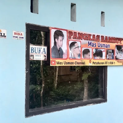 Man Joss pangkas rambut