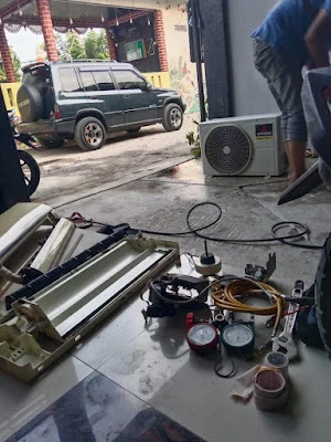 Bengkel servis AC dan elektronik