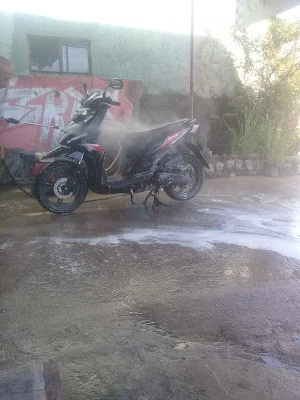 Cuci Motor Steam Snow Wash