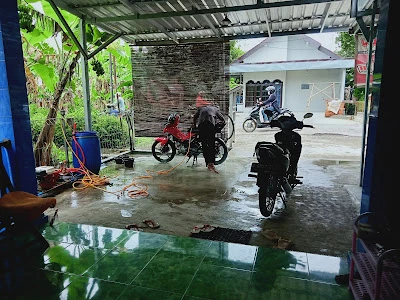 Cuci steam & bengkel