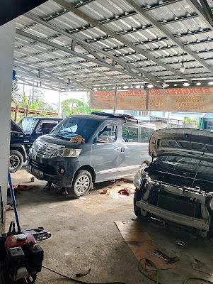 Bengkel service mobil aji jaya