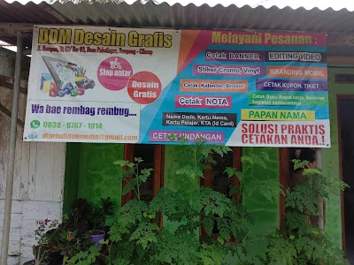 DDM DESIGN GRAFIS (Jasa Percetakan)