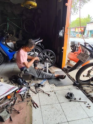 Bengkel Setel Pelek Pak Trisno