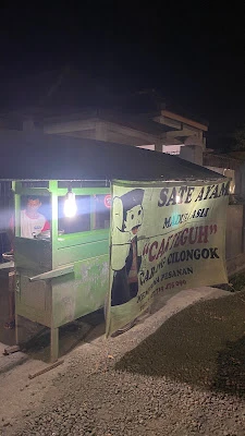Sate ayam madura cak teguh