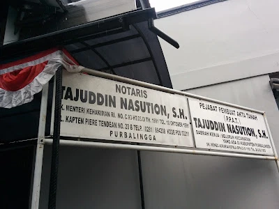 Notaris/PPAT Tajuddin Nasution, S.H.