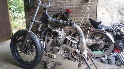 Jati Engineering bengkel bubut & modifikasi motor Purbalingga