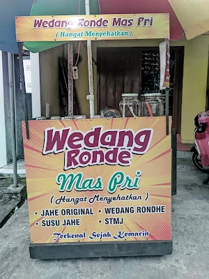 Wedang ronde Mas Pri