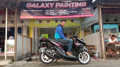 Bengkel cat motor GALAXY PAINTING