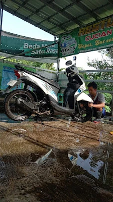 Restu car wash cucian motor dan mobil