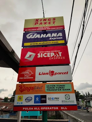 Kings Paket (Wahana Express, Sicepat, Lion Parcel, POS)