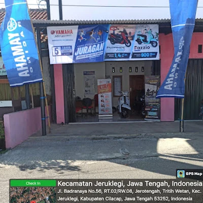 OUTLET YAMAHA SINAR MOTOR CILACAP CABANG PROLIMAN
