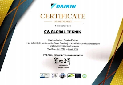 SERVICE AC CV. GLOBAL TEKNIK PURWOKERTO