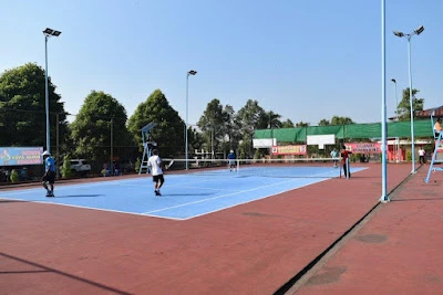 Arena Tenis Lapangan GOR Satria