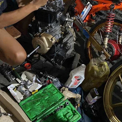 Bengkel Sepeda Motor "New TRENZ JAYA MOTOR"