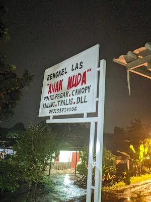 Bengkel las tralis "anak muda"