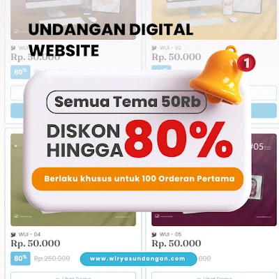 Undangan Website , Undangan Cetak , Undangan Digital