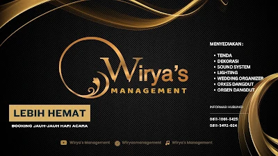 Sewa Tenda, Tratag, Lighting, Sound, Dekorasi dan Undangan Wirya's Tenda