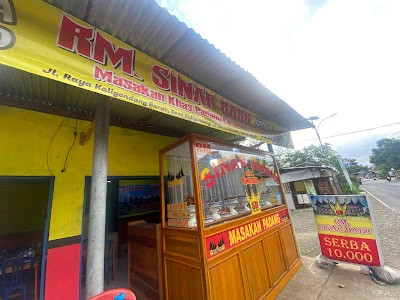 masakan padang RM sinar baru