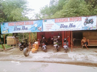 Bengkel Motor Dan Steam Do'a Ibu