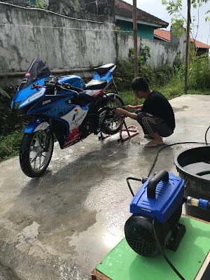 CUCI MOTOR SALJU MURAH