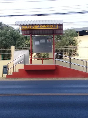 Halte BRT UMP Kampus 2