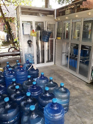 Depot Air Minum Isi Ulang (DAMIU) "Toya Asrep Mugi Rahayu" Sidakaya Gintungreja