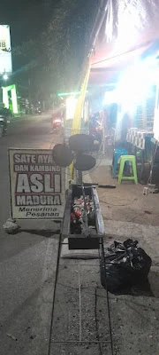 Sate ayam cak mamat asli madura