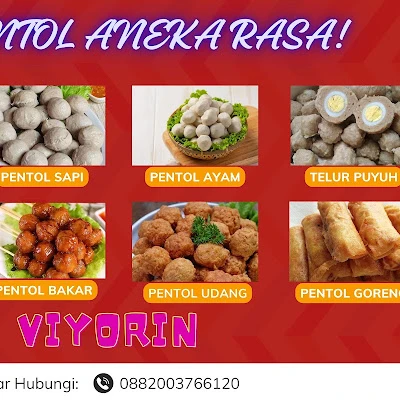 Pentol Aneka rasa Viyorin
