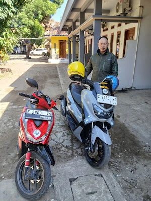 sewa motor pangandaran AB