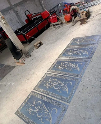 Bengkel las dan plasma cutting SETIA KARYA.