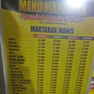 Martabak Zamzam Khas Bandung