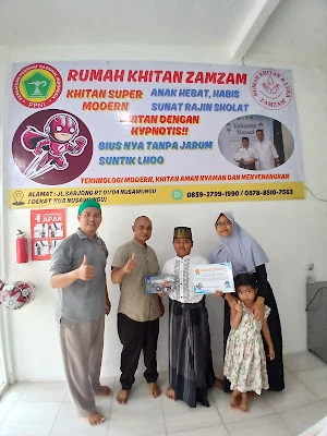 Rumah Khitan dan Perawatan Luka Modern ZamZam