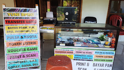 Agen Pengiriman BukaSend (Anteraja, J&T, siCepat), PPOB & Print Scan