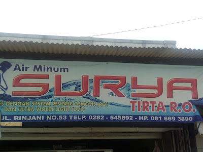Air Minum Surya Tirta R.O.
