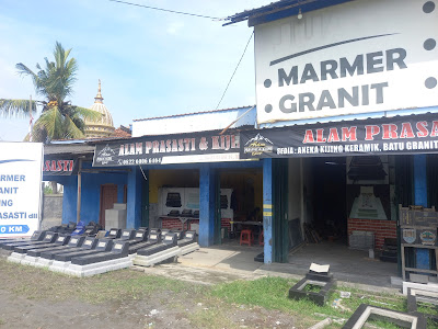 ALAM PRASASTI DAN KIJING (GRANIT MARMER)