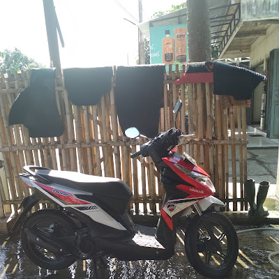 Alfan Cuci Motor Salju