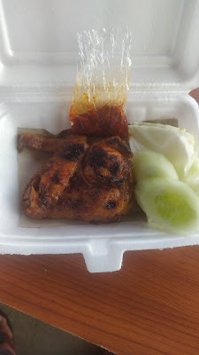 ayam bakar bacem sambal terasi