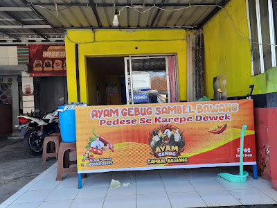 Ayam gebug sambel bawang