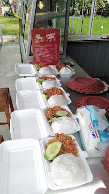 Ayam geprek ss dan SAN SAN Coffee