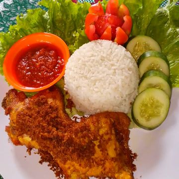 Ayam Penyet Cabe Ijo NERISSA