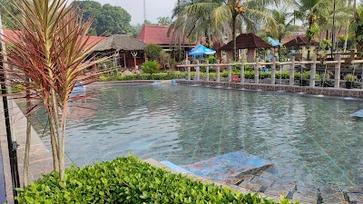 Kolam Air Panas dan Terapi Ikan Owabong