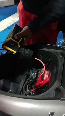 Jumper Aki Dan Nitrogen SPBU Kedungpring