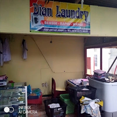 Dian Laundry Dry and Cleaning antar jemput cucian
