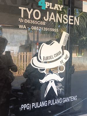 Bakoel cukur Tyo Jansen