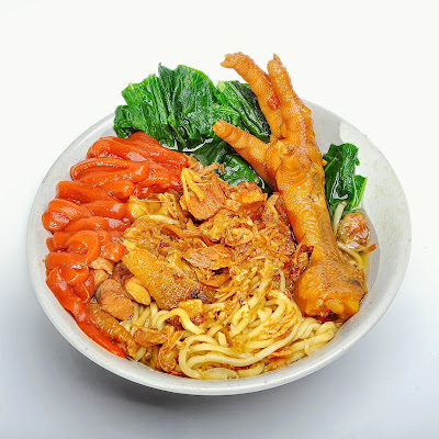 Bakso dan Mie Ayam Ceker Pak Sariman Purwokerto