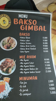 Bakso GIMBAL URAT dan TETELAN