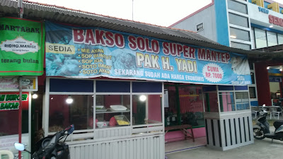 Bakso solo pak H. Yadi